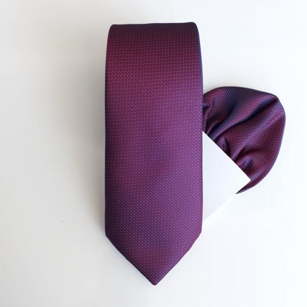 Комплект вратовръзка и кърпичка за джоб (ВРТ023)