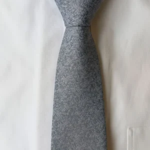 ВЖ349 Вратовръзка от жакард в светлосиво