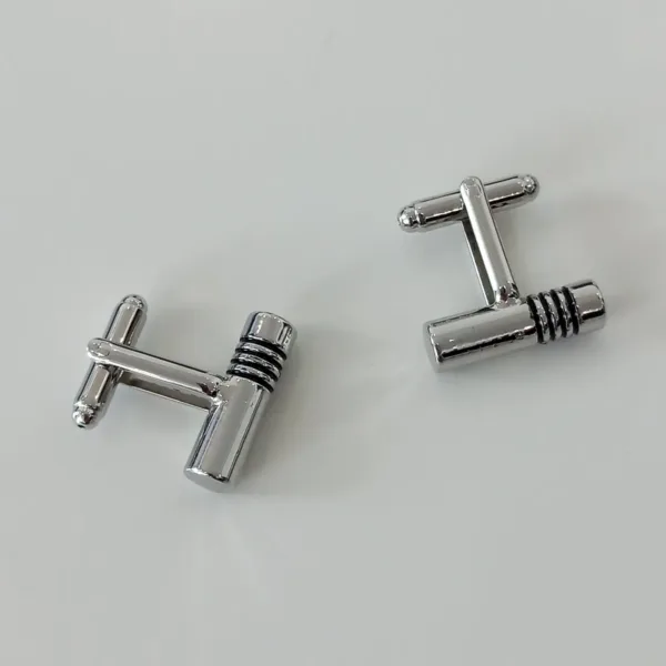 КС02 Сребристи копчета, цилиндрични